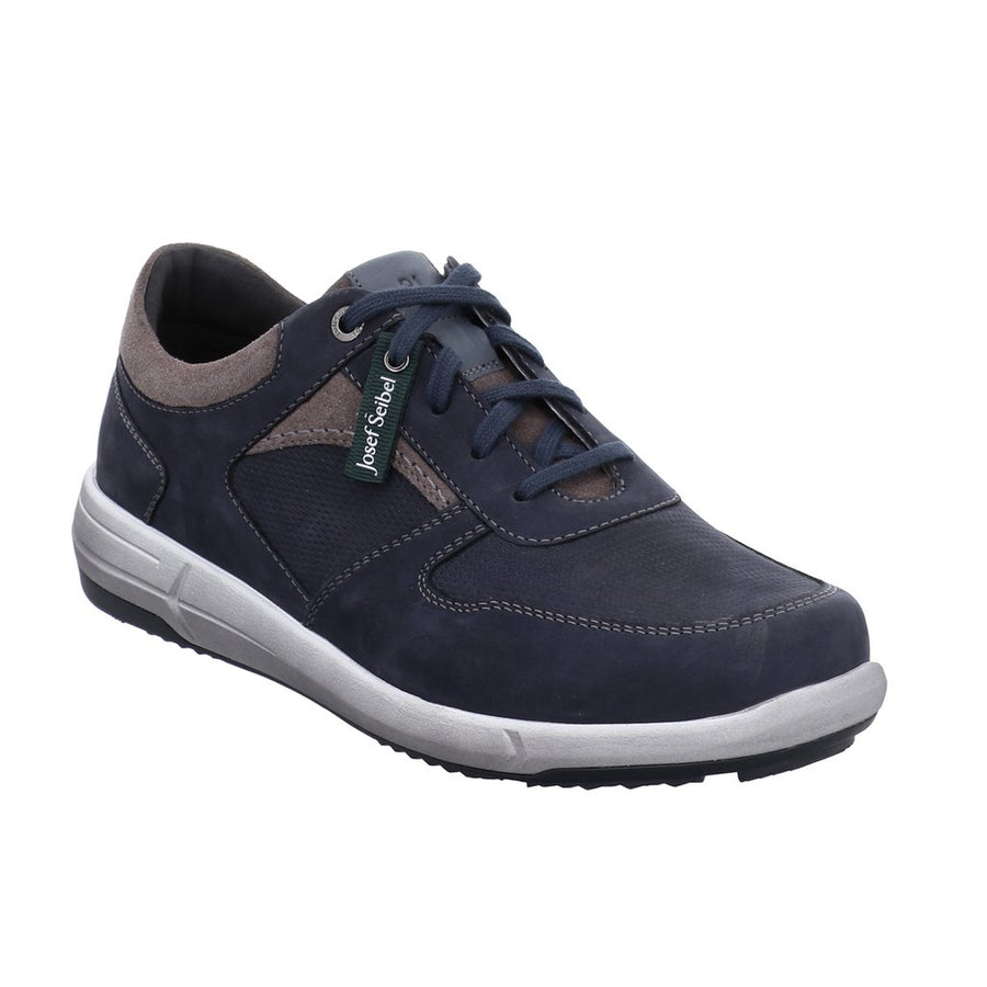 Josef Seibel Mens Enrico 01 Blue Trainer Style Shoes 25301-21-527