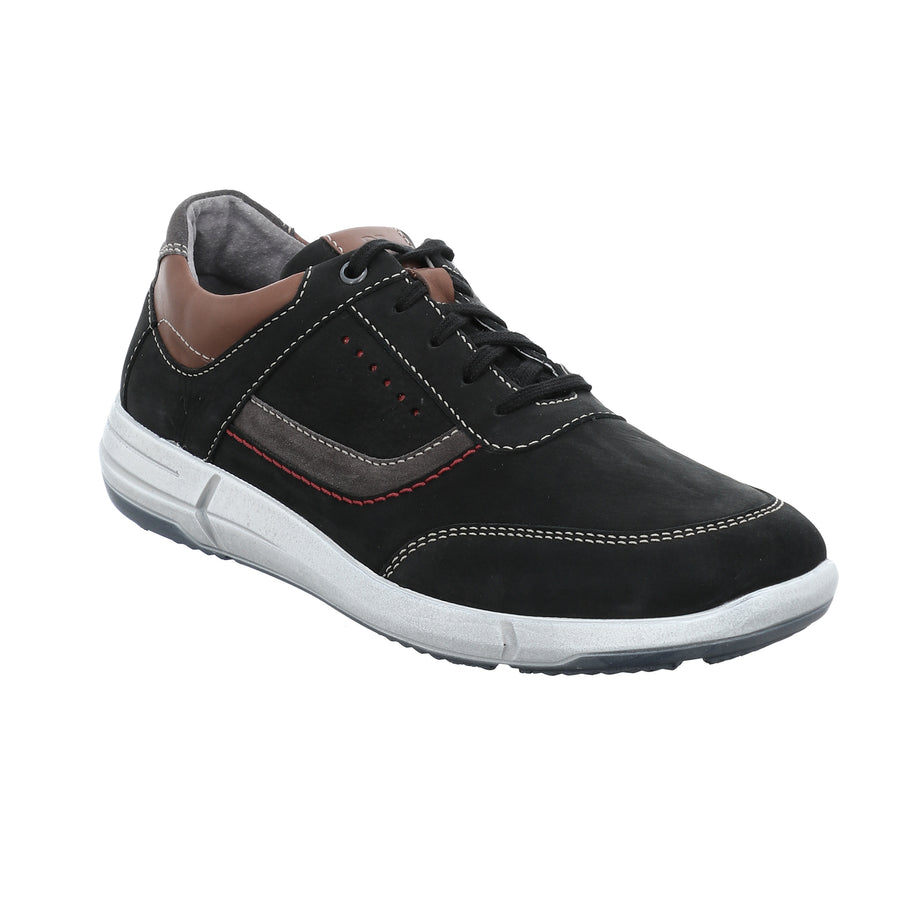 Josef Seibel Mens Enrico 05 Black Trainer Style Shoes 25305 994 102