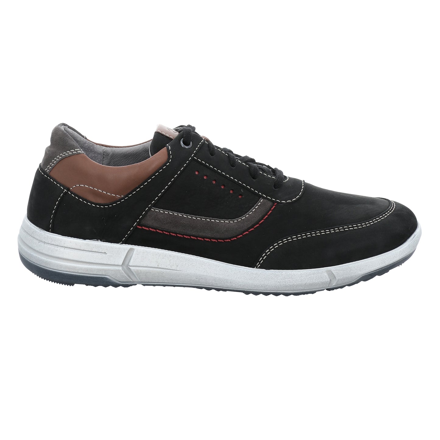 Josef Seibel Mens Enrico 05 Black Trainer Style Shoes 25305 994 102