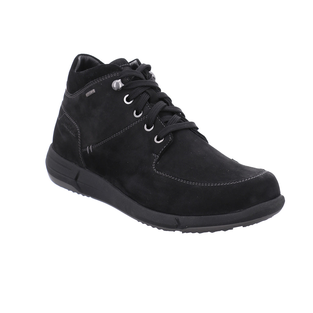 Josef Seibel Mens Enrico 52 Black Waterproof Boots 25352 Ma21