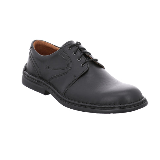 Josef Seibel Mens Walt Derby Style Shoes Black 27204 43 600
