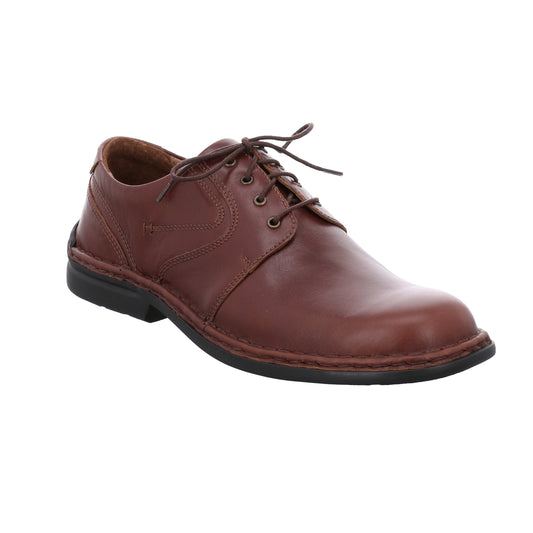 Josef Seibel Mens Walt Red Derby Style Shoes 27204 43 300