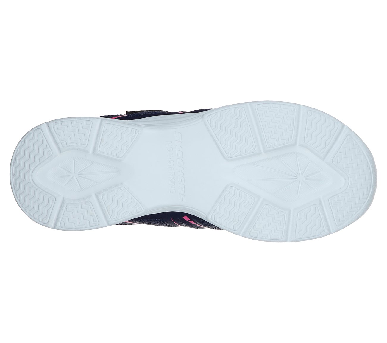 Skechers Kids S Lights Glimmer Kicks Shimmer Navy Girls Trainers 302302