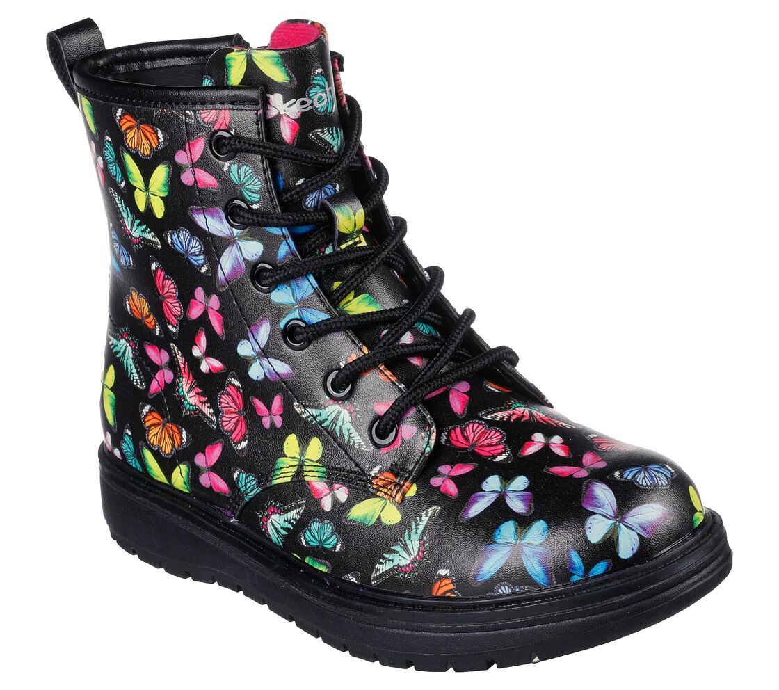 Skecher 303420L Gravlen Butterfly Boot Black Multi