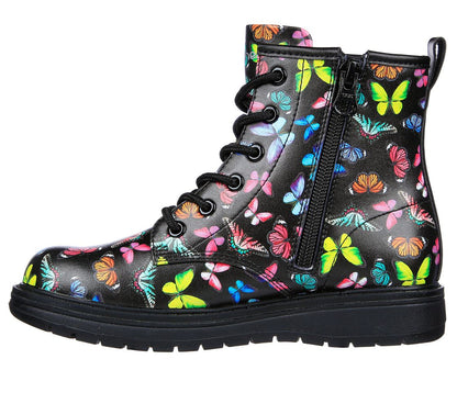 Skecher 303420L Gravlen Butterfly Boot Black Multi
