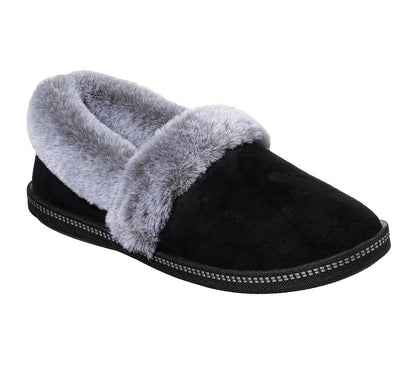 Skechers Ladies Cali Cozy Campfire Team Toasty Black Slippers 32777
