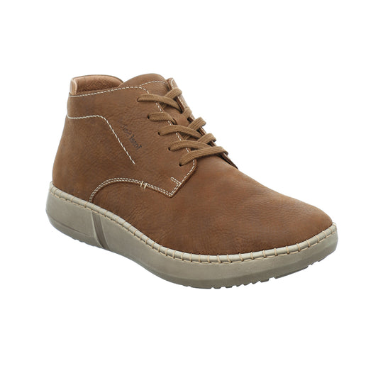 Josef Seibel Mens Louis 03 Brown Leather Ankle Boots 38403 798 350