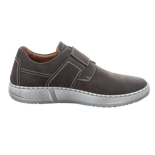 Josef Seibel Mens Louis 04 Brown Leather Strap Shoes 38404-796-260