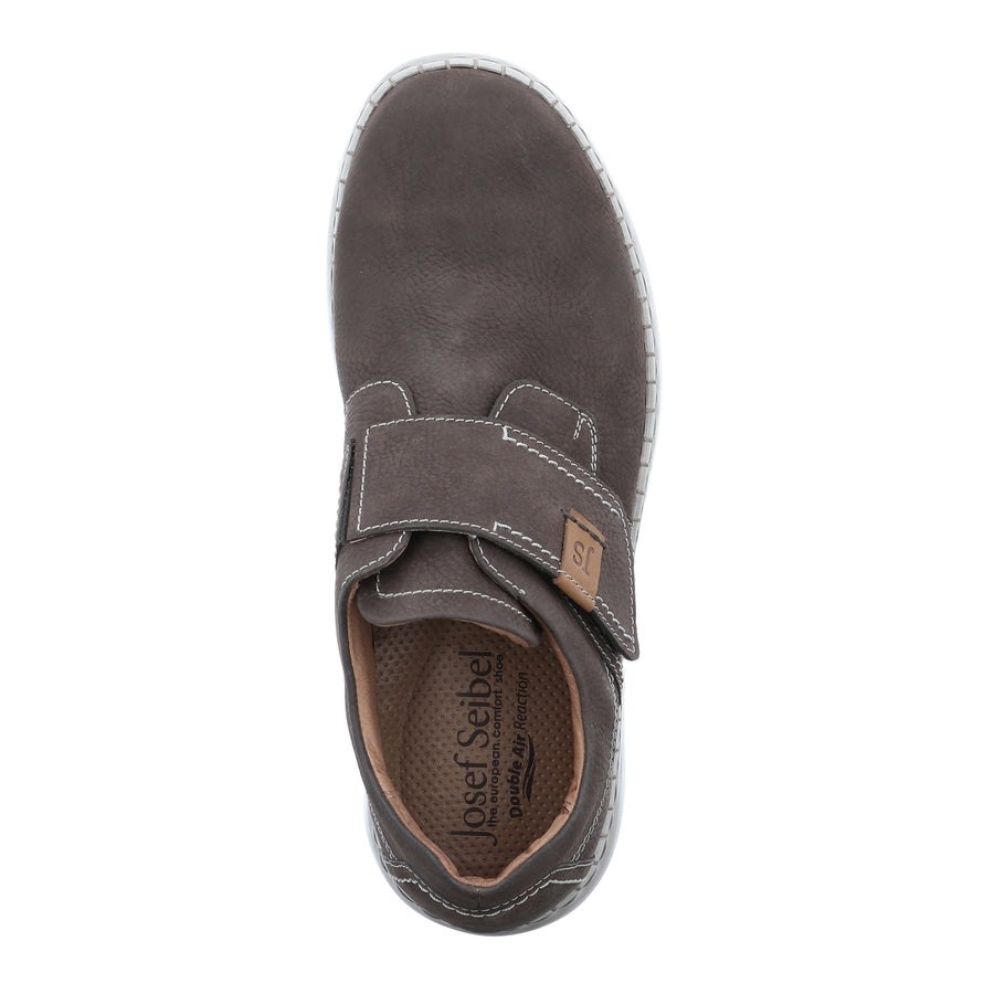 Josef Seibel Mens Louis 04 Brown Leather Strap Shoes 38404-796-260