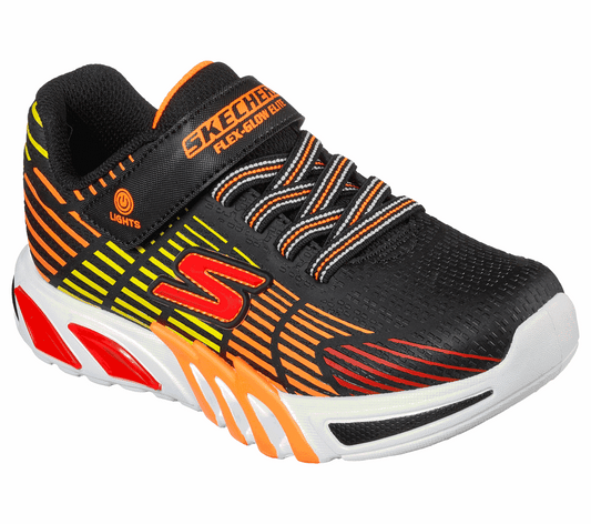 Skechers 400135L Flex-Glowelite BKMT