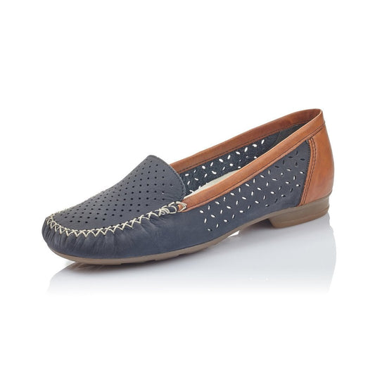 Rieker Ladies 40086-14 Blue