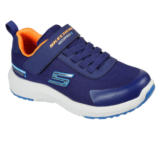 Skechers Kids Dynamic Tread Navy Blue Boys Trainers 403661