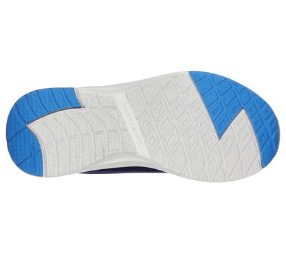 Skechers Kids Dynamic Tread Navy Blue Boys Trainers 403661