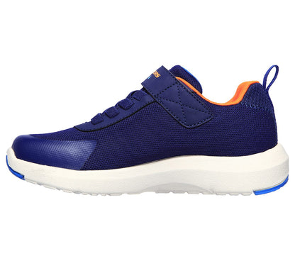 Skechers Kids Dynamic Tread Navy Blue Boys Trainers 403661