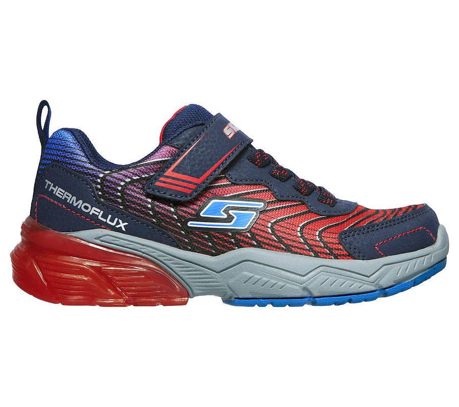 Skechers Kids Thermoflux 2.0 Magnoid Red & Blue Boys Trainers 403730
