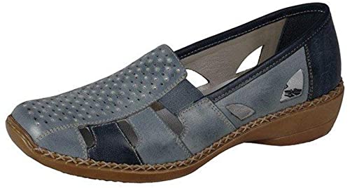 Rieker Ladies 41340-12 Blue Blau