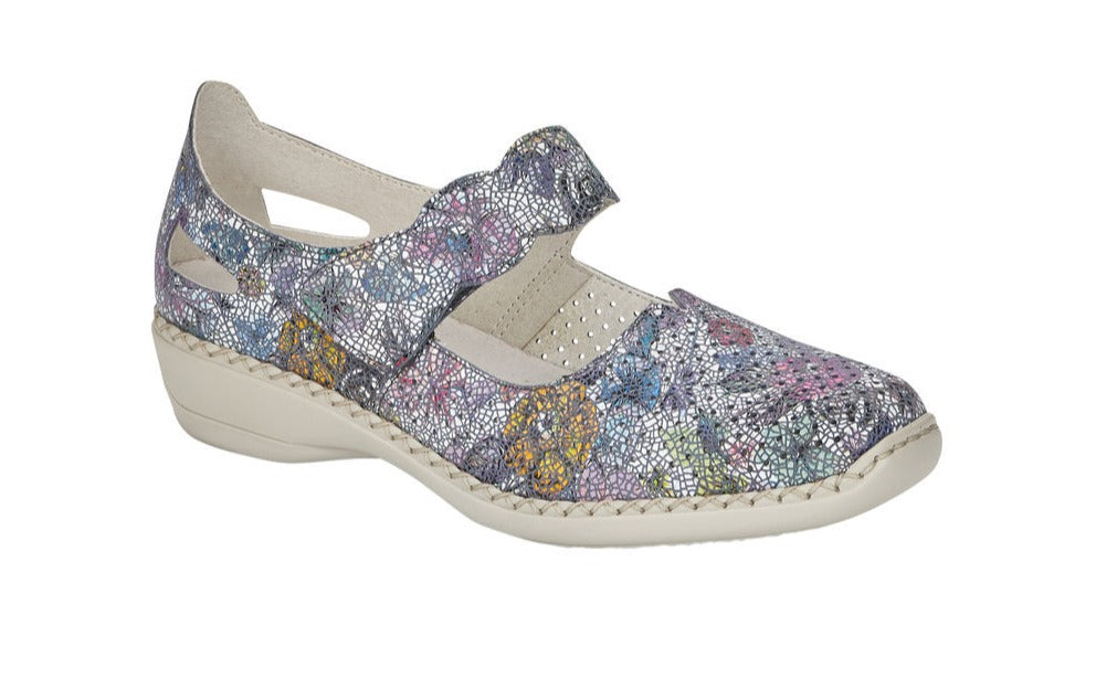 Rieker Ladies 413J2-12 Multi Colour