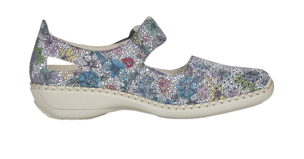 Rieker Ladies 413J2-12 Multi Colour