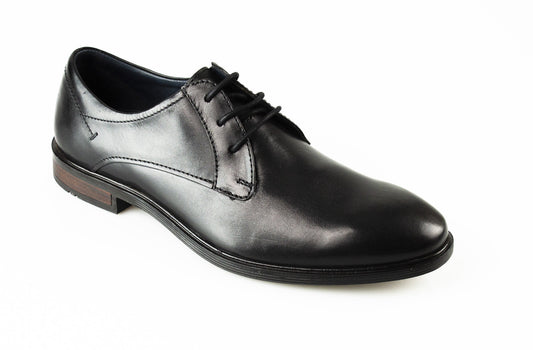 Josef Seibel Mens Jonathan 03 Black Smart Casual Leather Shoes 42203 786 100