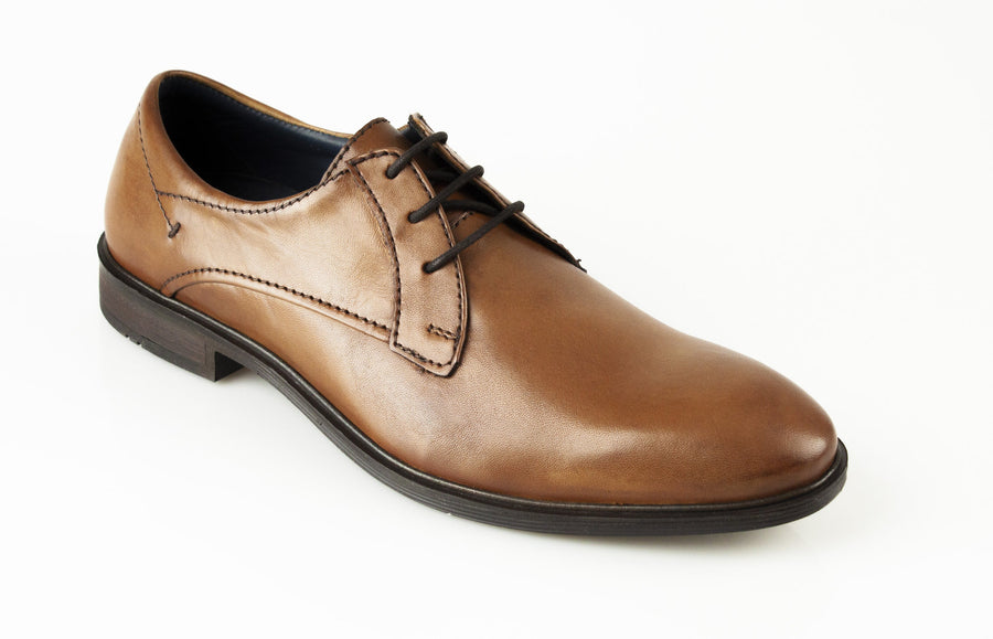 Josef Seibel Mens Jonathan 03 Brown Smart Casual Leather Shoes 42203 786 370