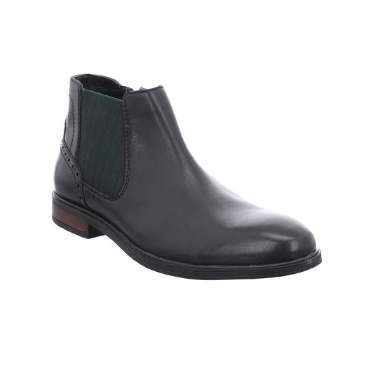 Josef Seibel Mens Jonathan 19 Mens Black Chelsea Leather Boots 42219 786 100