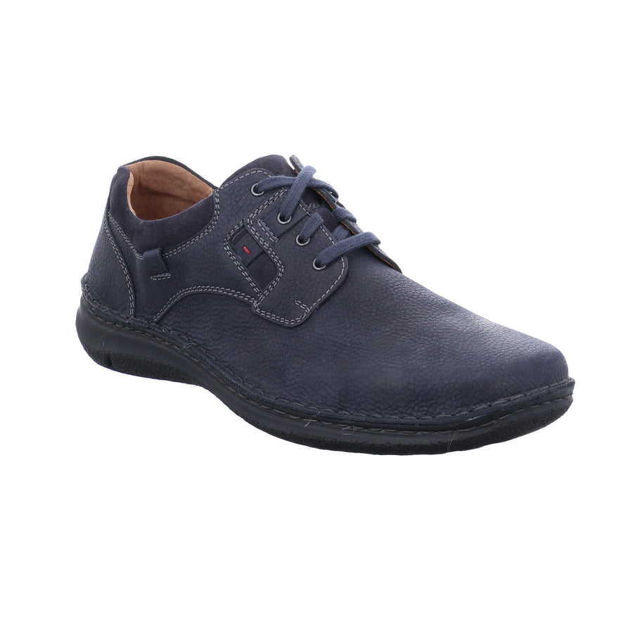 Josef Seibel Mens Anvers 36 Blue Shoes 43390 796 530