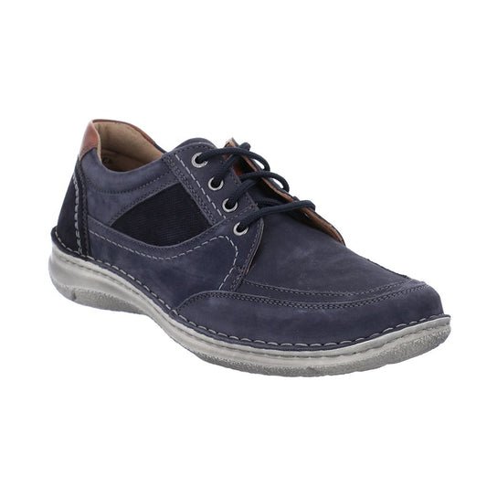 Josef Seibel Mens Anvers 40 Blue Casual Shoes 43640-21-530