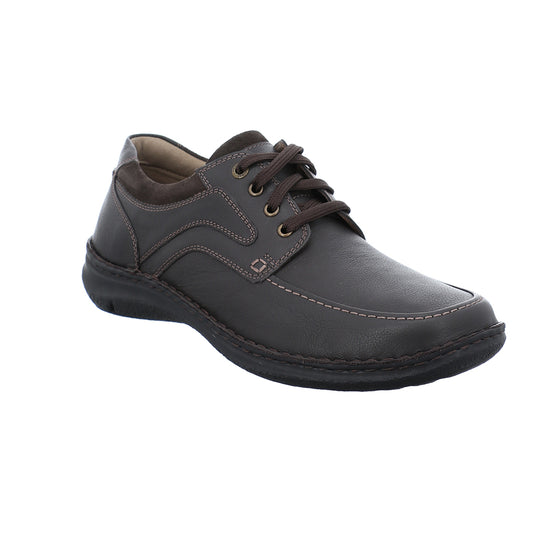 Josef Seibel Mens Anvers 62 Brown Leather Shoes 43662 238 330