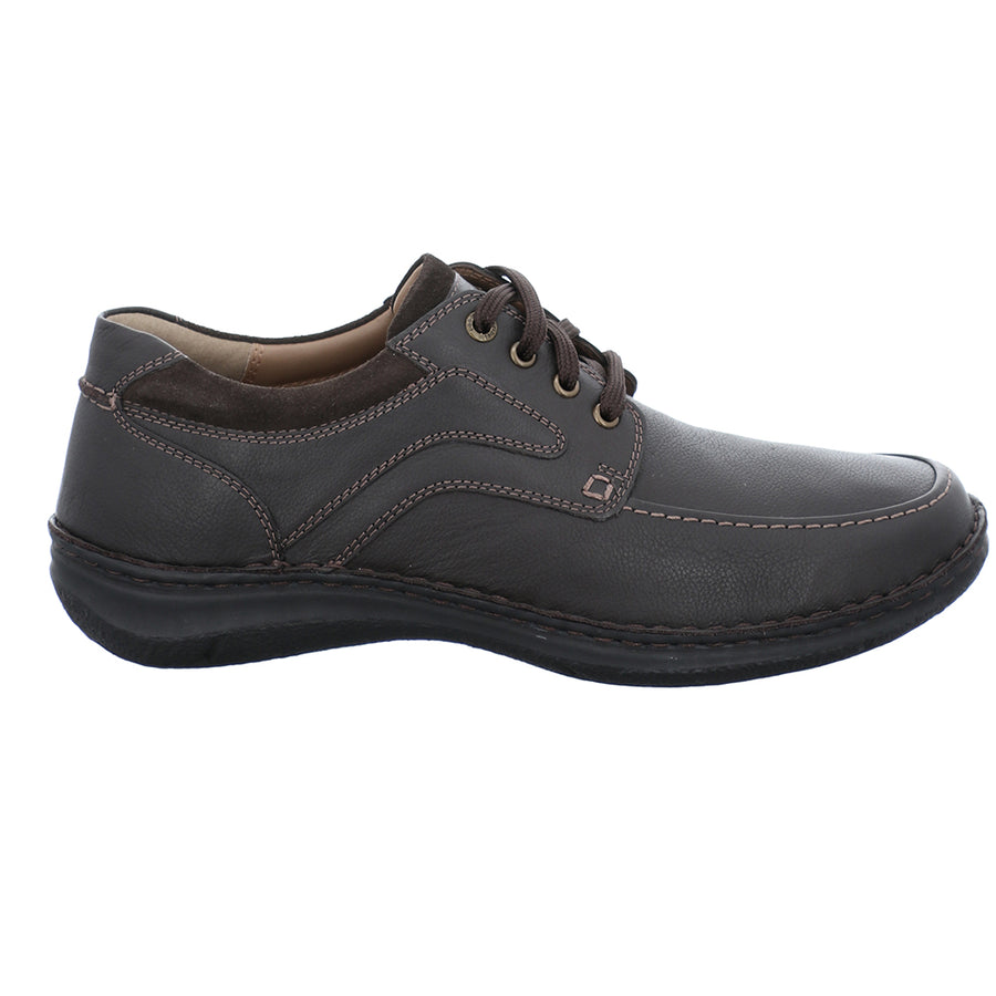 Josef Seibel Mens Anvers 62 Brown Leather Shoes 43662 238 330