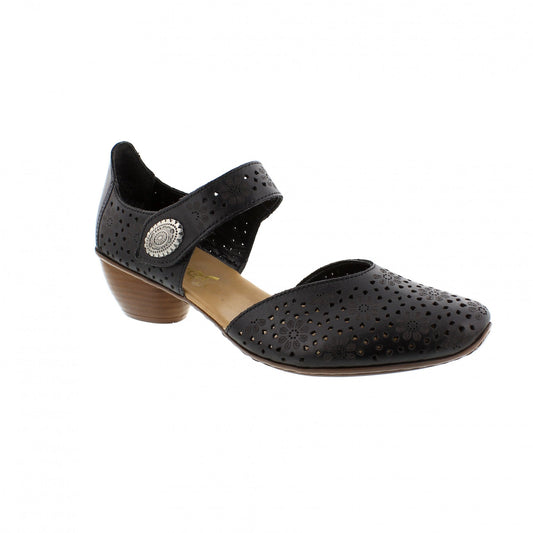 Rieker Ladies 43711-00 Black Blk