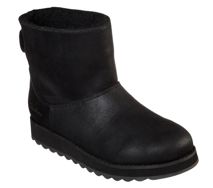 Skechers Ladies Keepsakes Black Ankle Boots 44939
