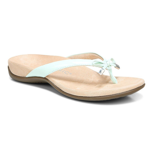 Vionic 10000435337 Ladies Bella Patent Syn Seafoam