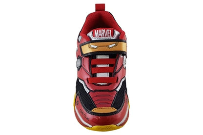 Geox J Bayonyc J35FEC Boys Marvel Black/Red Trainer