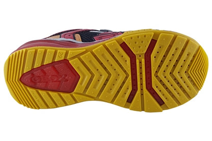 Geox J Bayonyc J35FEC Boys Marvel Black/Red Trainer