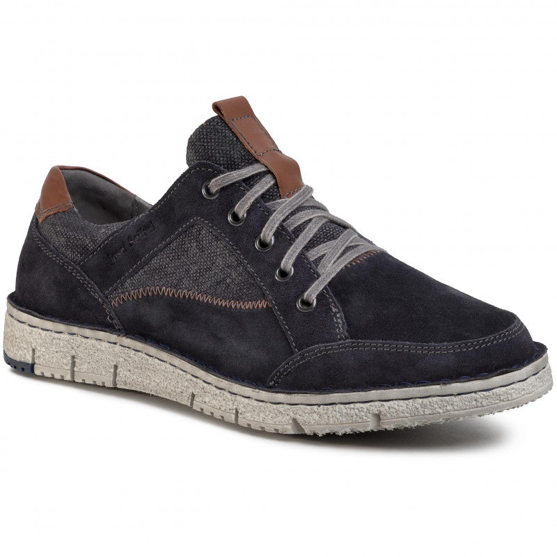 Josef Seibel Mens Ruben 23 Blue Casual Shoes 47723 949 506
