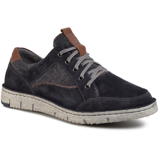 Josef Seibel Mens Ruben 23 Blue Casual Shoes 47723 949 506