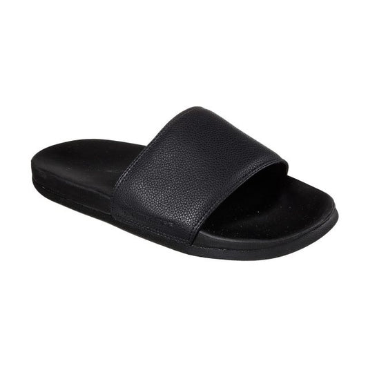Skechers Mens Gambix Black Slider Sandals 51808