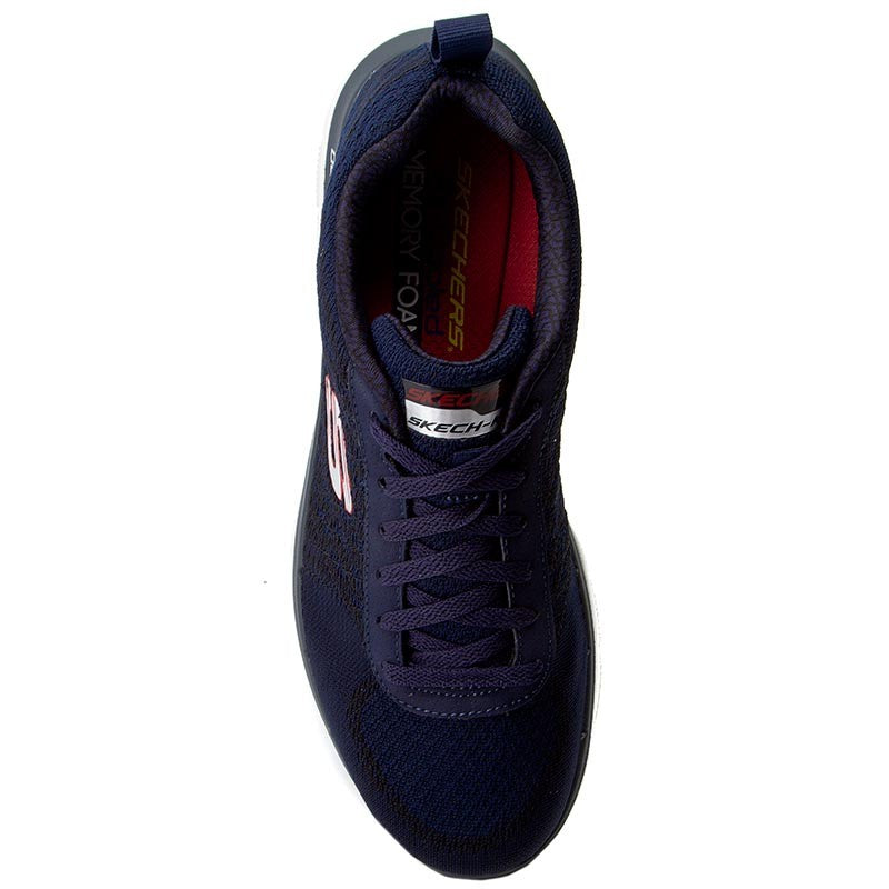 Skechers 52182/NVRD Flex Advantage 2.0 GOLDEN POINT Mens Navy / Red