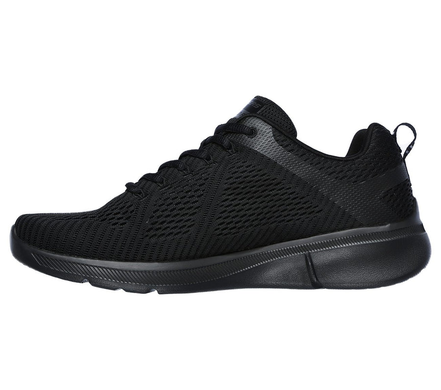 Skechers Mens Relaxed Fit- Equalizer 3.0 Black Trainers 52927