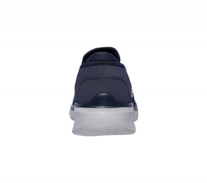 Skechers Mens Equalizer 3.0 Sumnin Navy Blue Slip On Trainers 52937