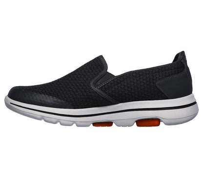 Skechers Mens GOwalk 5 Apprize Grey Slip On Trainer Shoes 55510