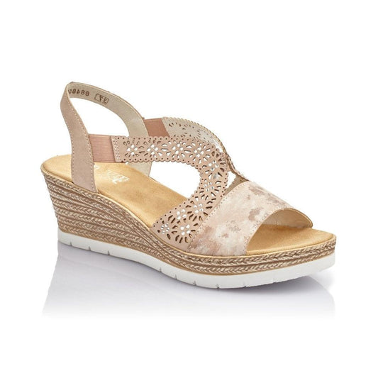 Rieker Ladies 61916-31 Rosa