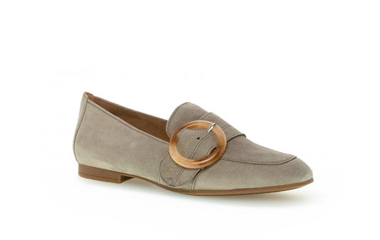 Gabor Ladies Viola Taupe Loafers 64.212.19