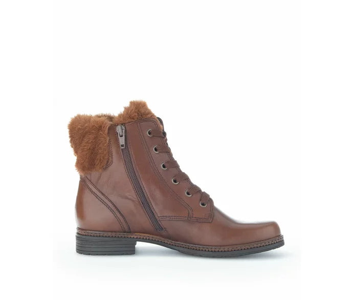 Gabor 94.675.24 Ladies Tan Lace up Boot