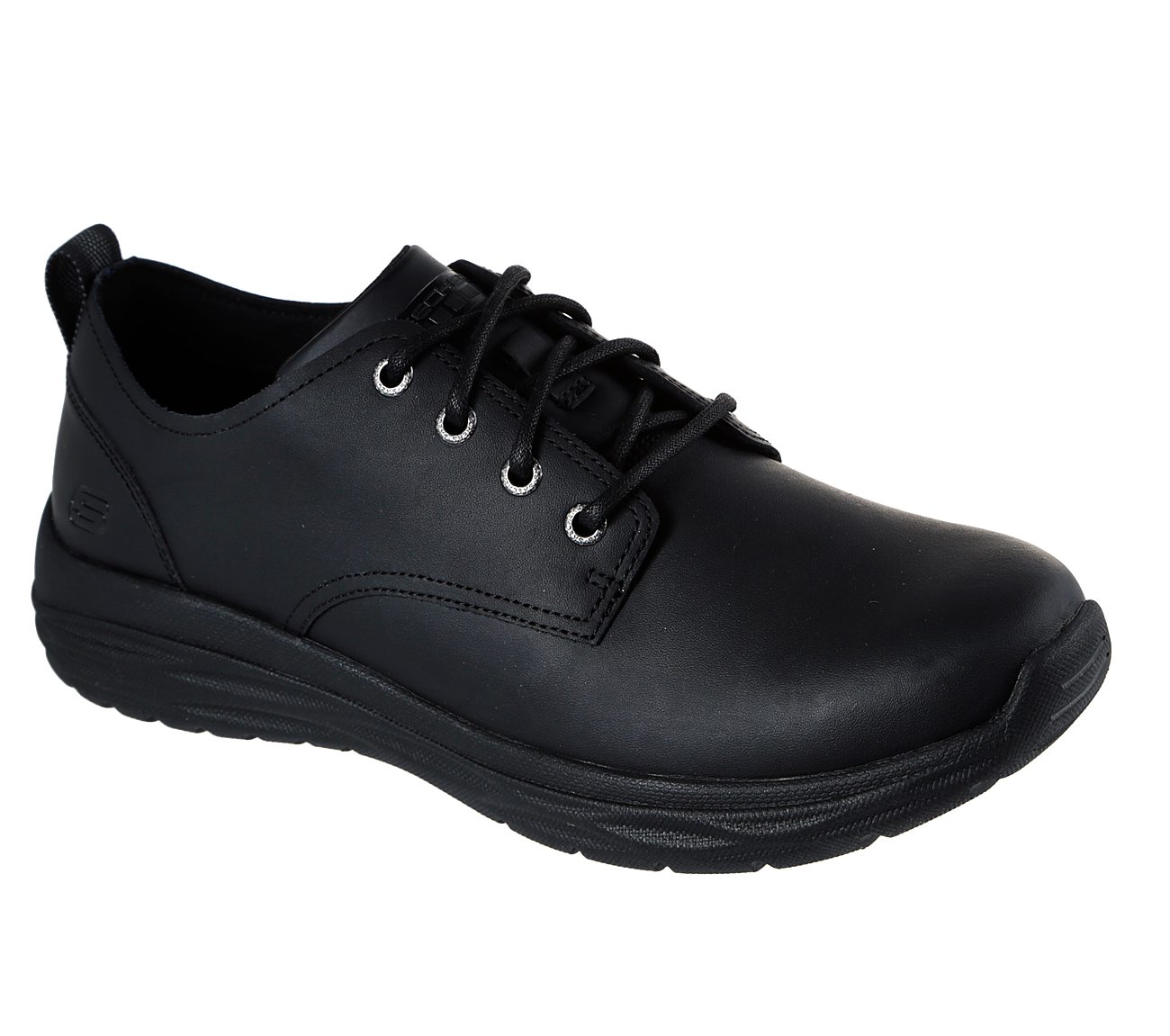 Skechers Mens Harsen-Artson Black Oxford Shoes 65764