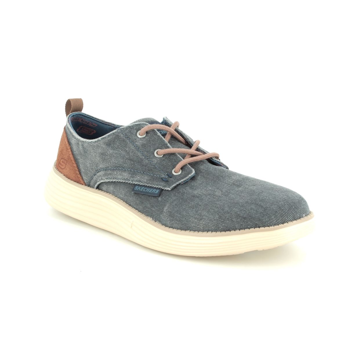 Skechers Men Pexton Navy Casul Oxford Shoes 65910