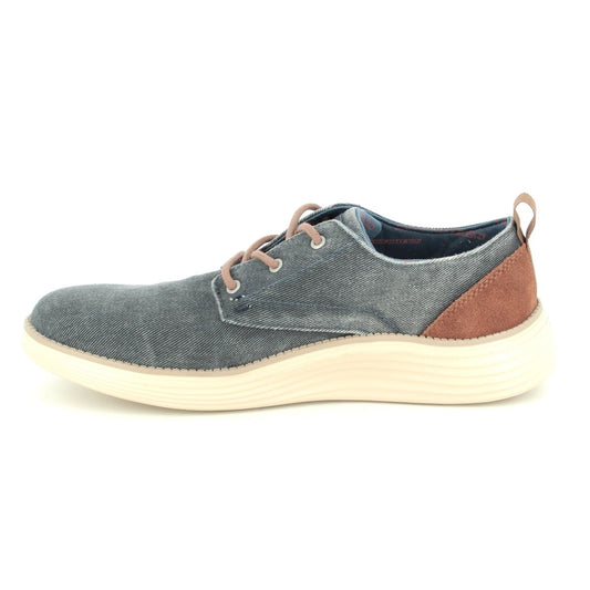 Skechers Men Pexton Navy Casul Oxford Shoes 65910