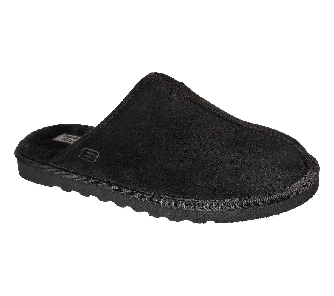 Skecher 66094 Relaxed Fit Slipper Black