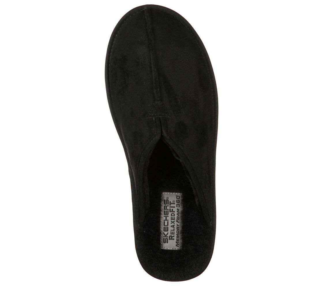 Skecher 66094 Relaxed Fit Slipper Black