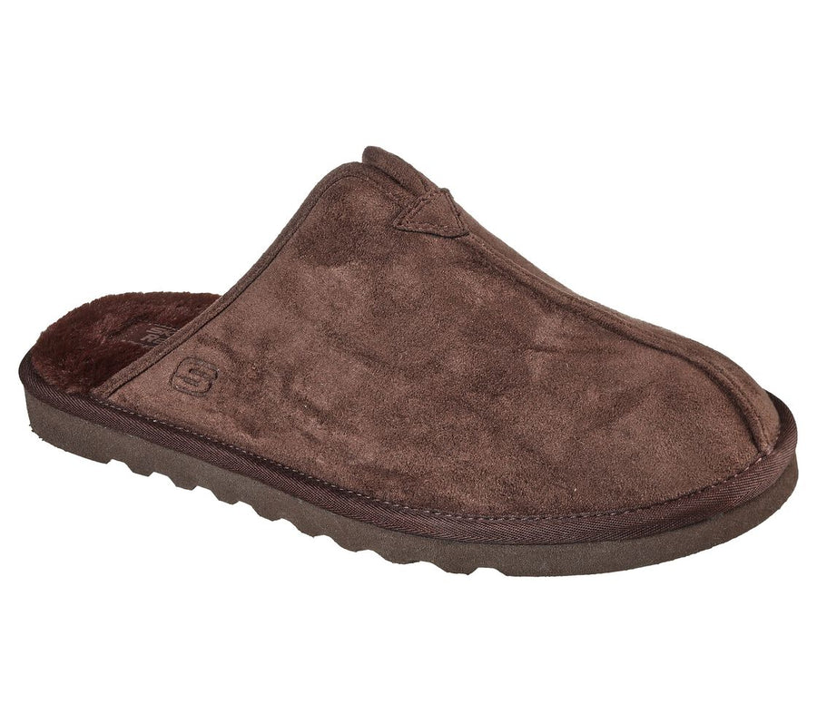 Skecher 66094 Relaxed Fit Slipper Chocolate